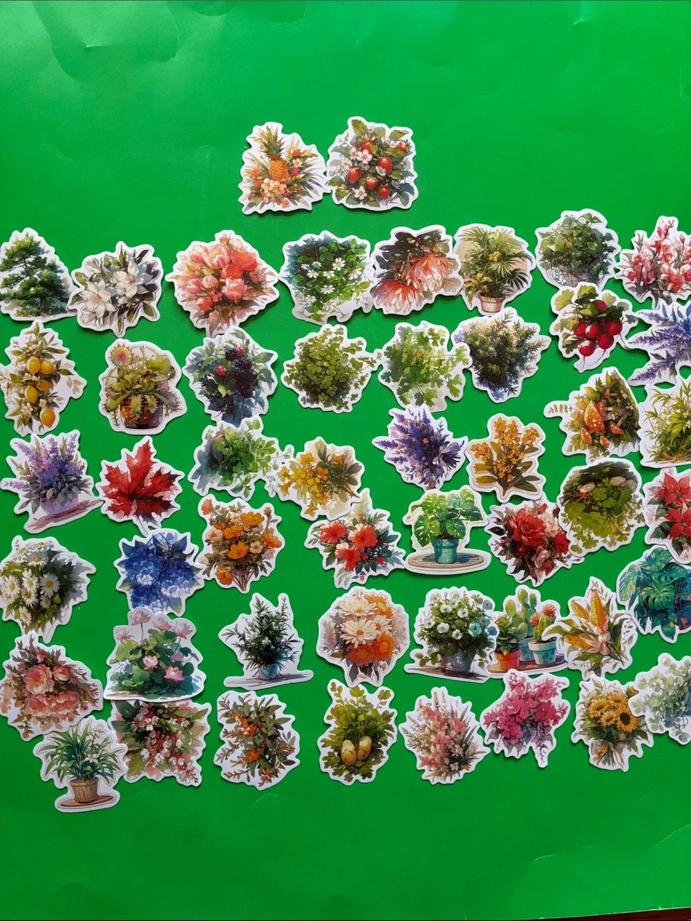 Floral Stickers - 300+ assortment
